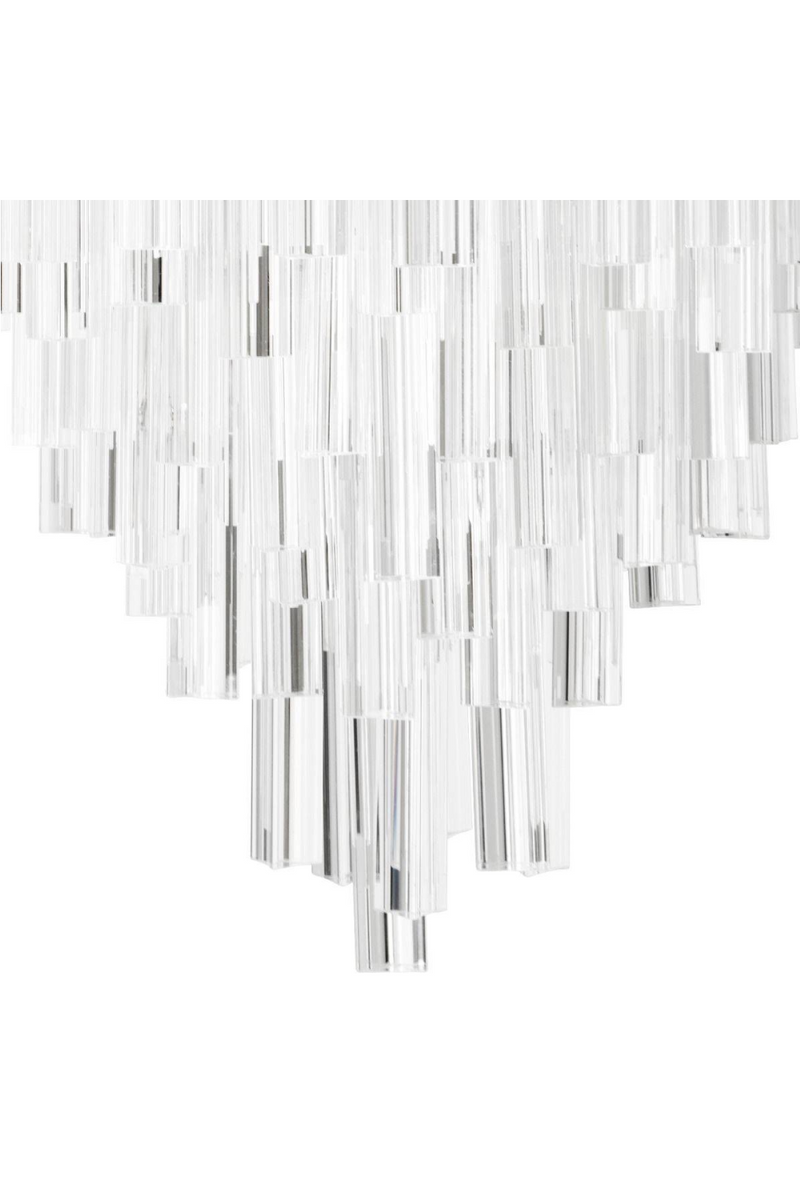 Nickel Glass Chandelier | Eichholtz Salerno | Eichholtz Miami