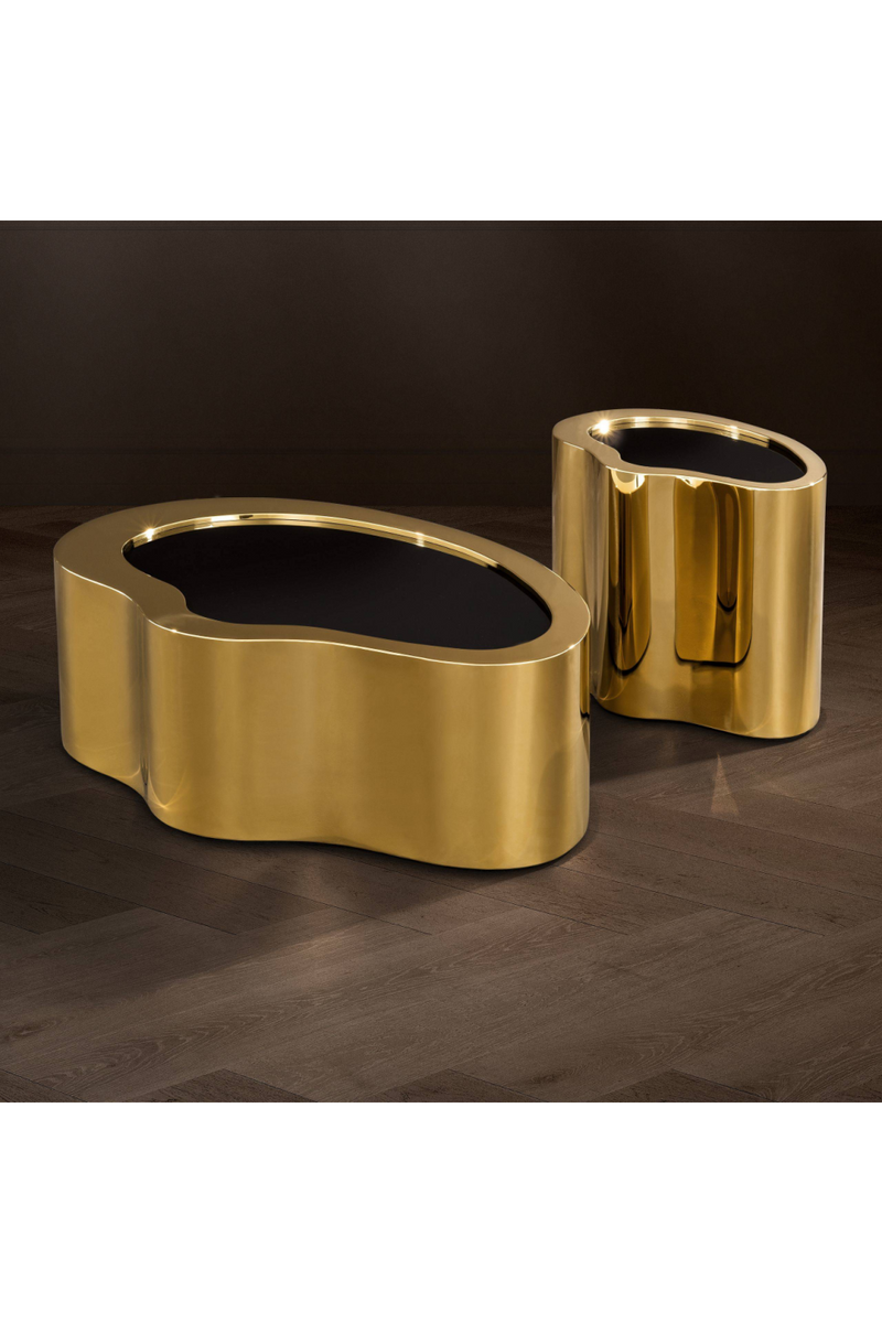 Gold & Black Side Table | Eichholtz Gibbons | Eichholtz Miami