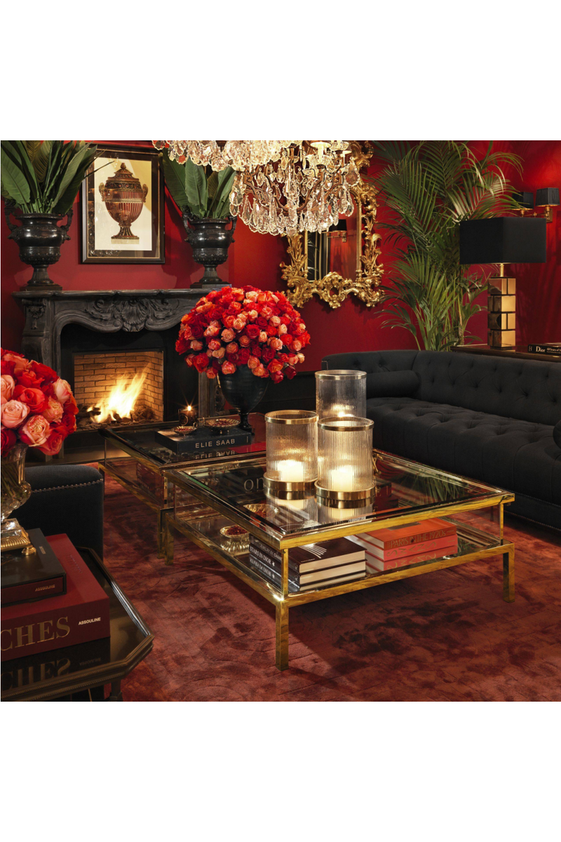 Gold Sliding Top Coffee Table | Eichholtz Harvey |