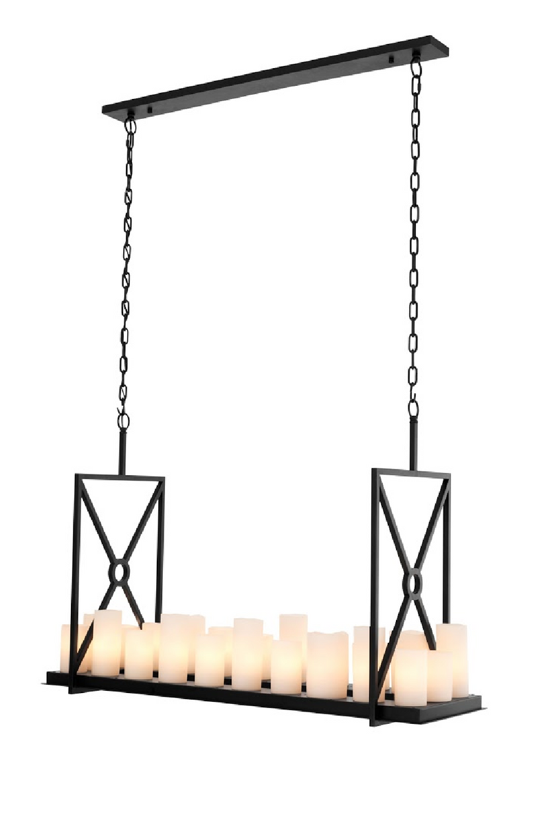 Rectangular Candle Chandelier | Eichholtz Commodore | Eichholtz Miami