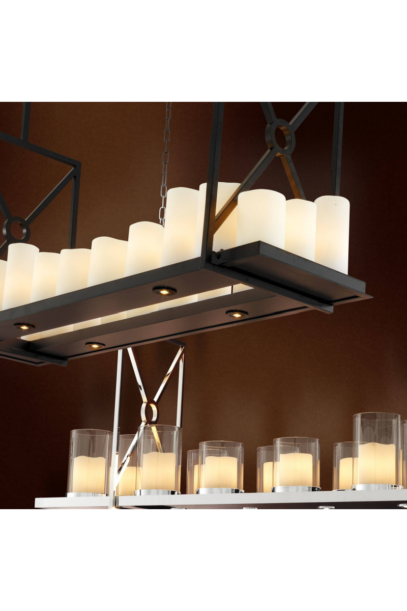 Rectangular Candle Chandelier | Eichholtz Commodore | Eichholtz Miami