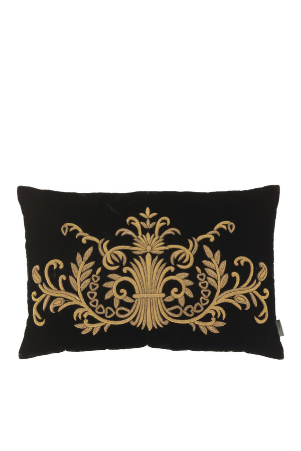 Black Traditional Pillow | Eichholtz Gauthier | Eichholtz Miami