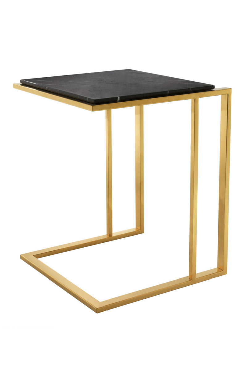 Gold Finish Side Table | Eichholtz Cocktail | Eichholtz Miami