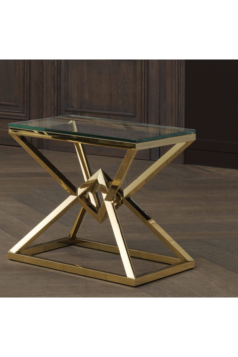 Gold Side Table | Eichholtz Connor | Eichholtz Miami