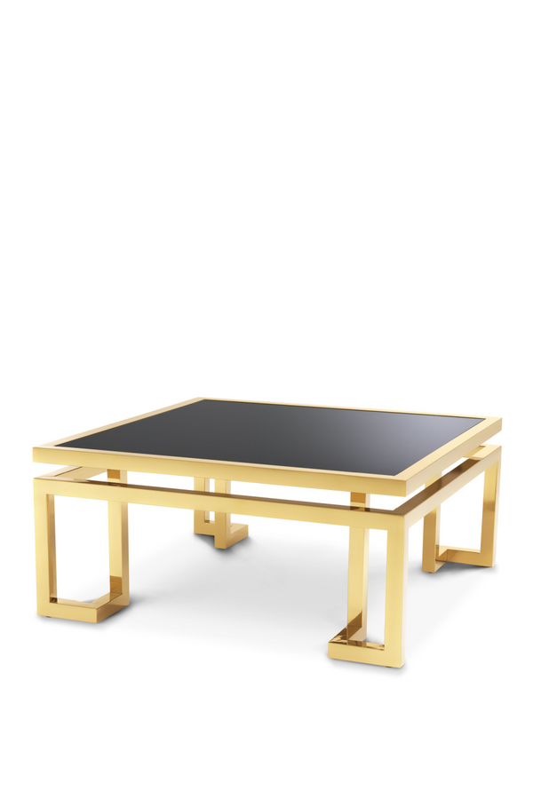 Floating Top Gold Coffee Table | Eichholtz Palmer | Eichholtz Miami