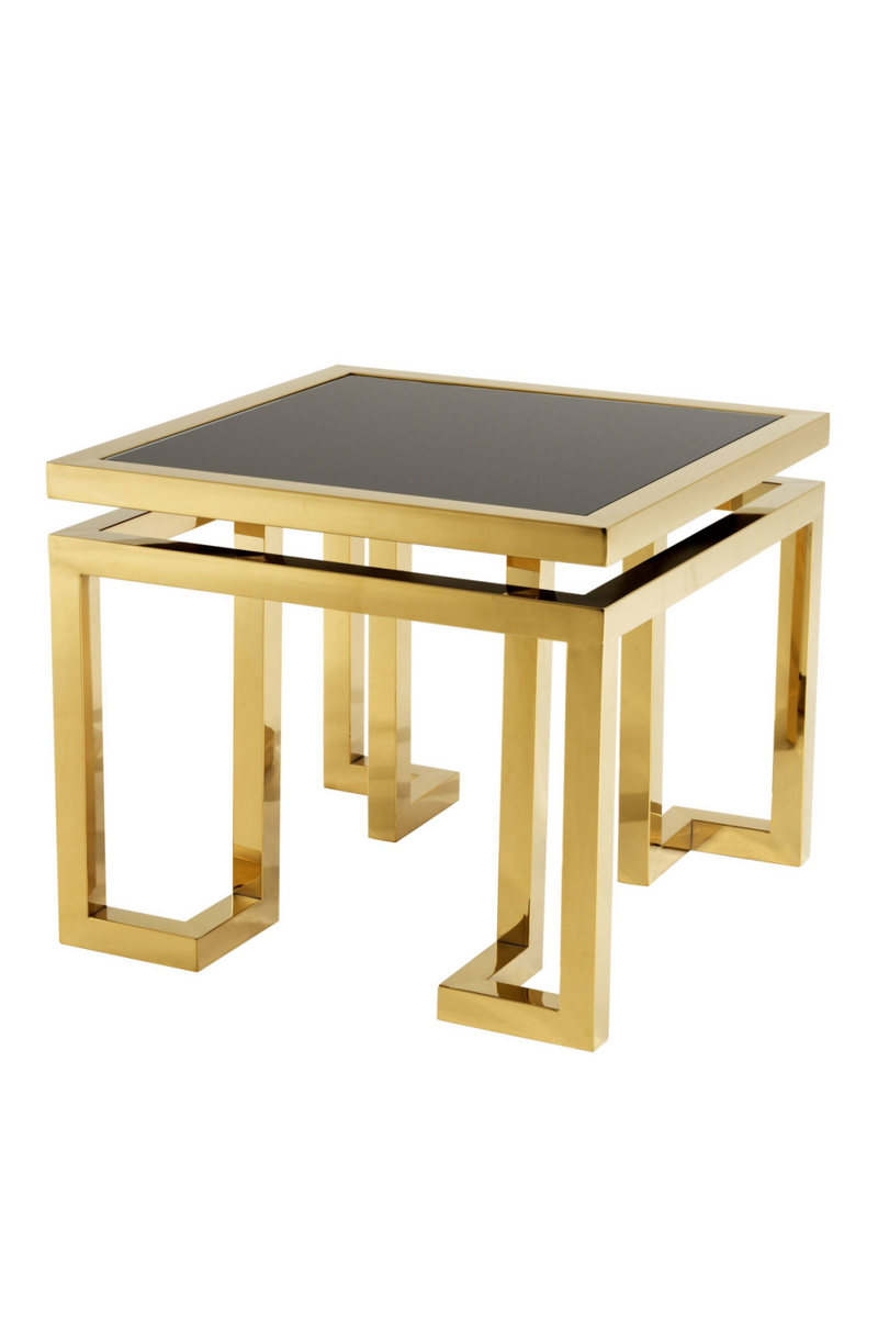 Square Gold Side Table | Eichholtz Palmer | Eichholtz Miami