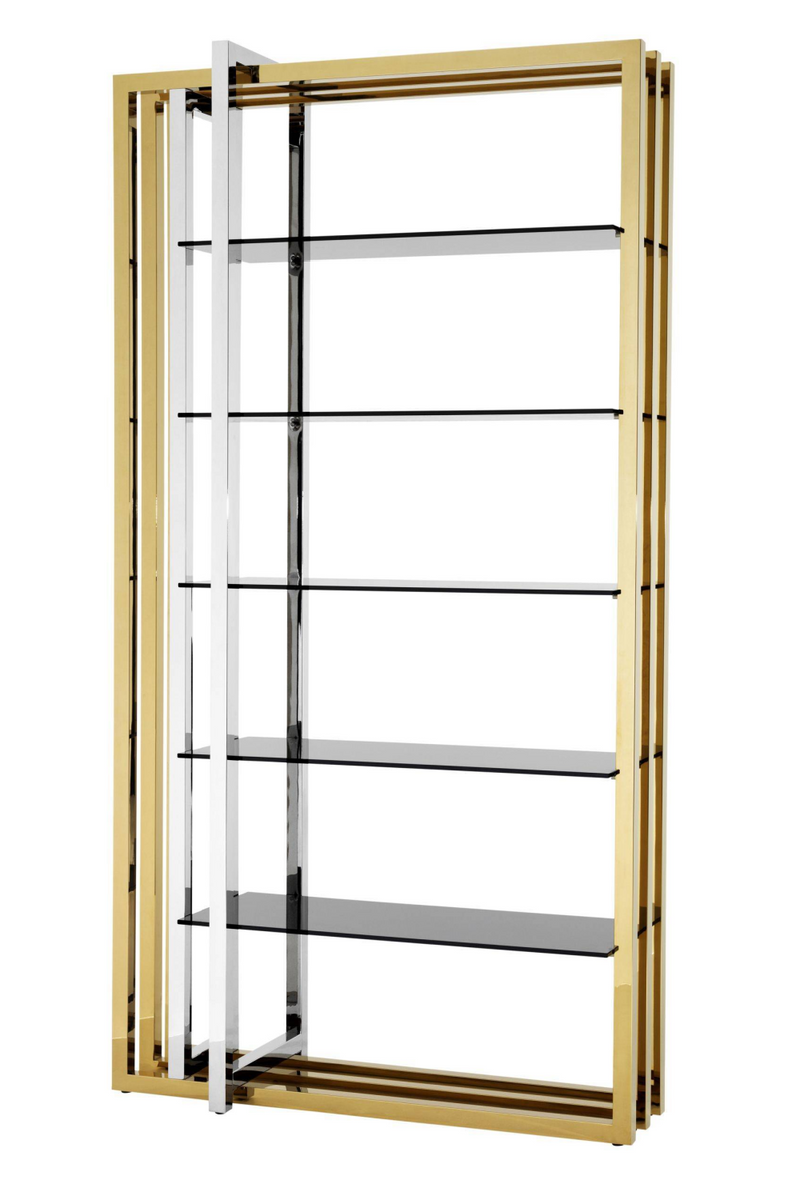 Gold & Steel Cabinet | Eichholtz Cipriani |