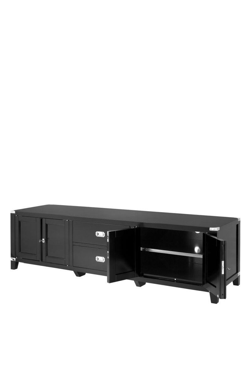 Black TV Cabinet | Eichholtz Military | Eichholtzmiami.com