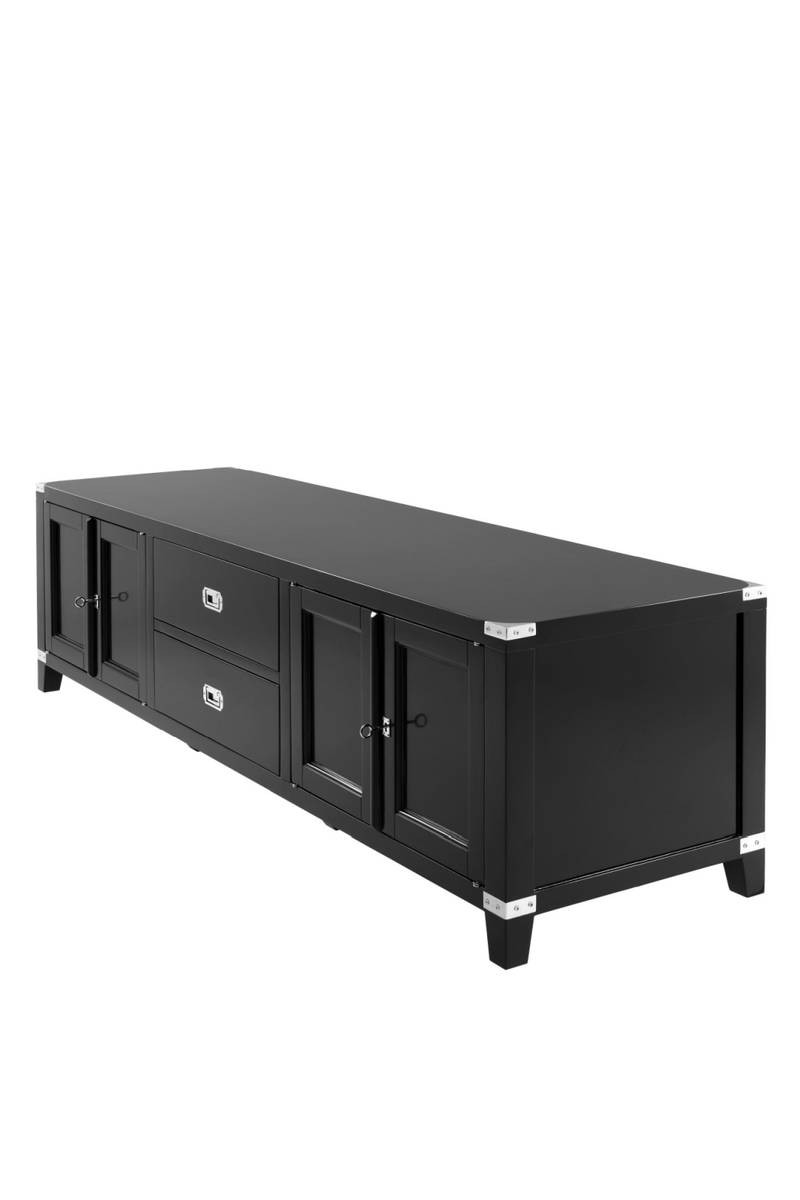 Black TV Cabinet | Eichholtz Military | Eichholtzmiami.com