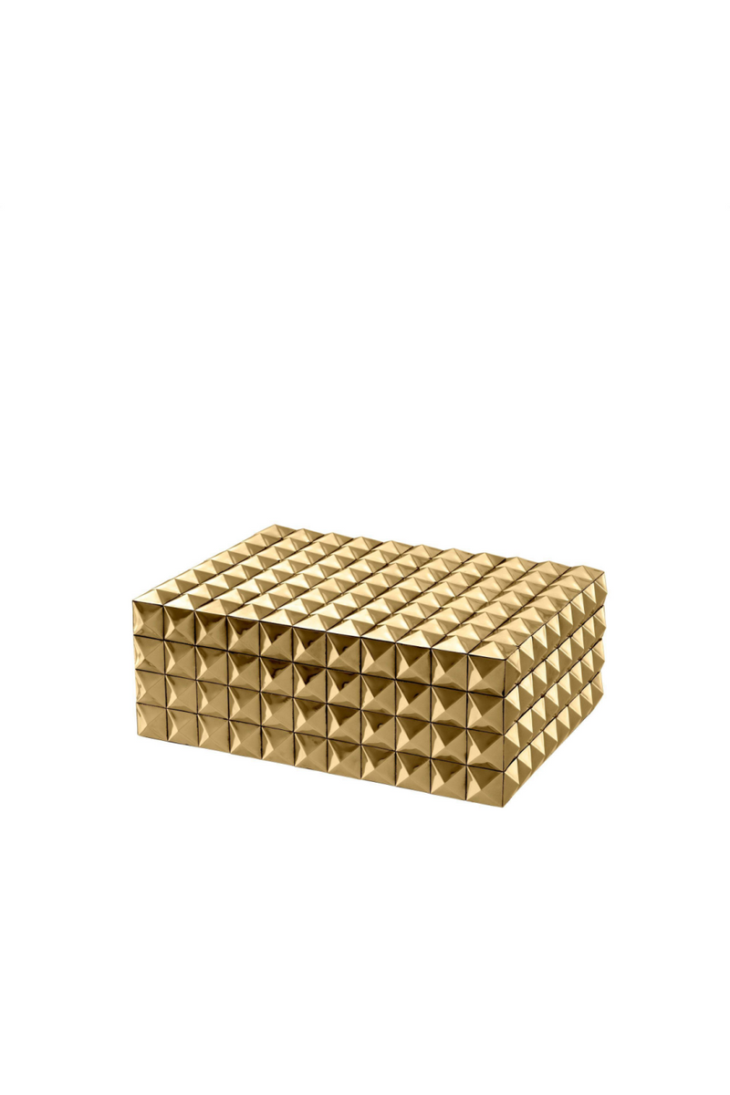 Gold Storage Box | Eichholtz Vivienne S | Eichholtz Miami
