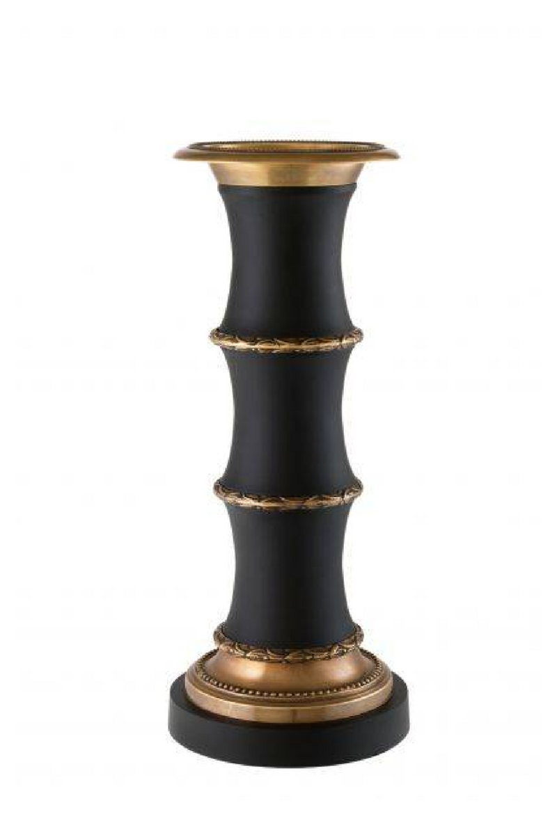 Vintage Brass Candle Holder - L | Eichholtz Mamounia | Eichholtzmiami.com