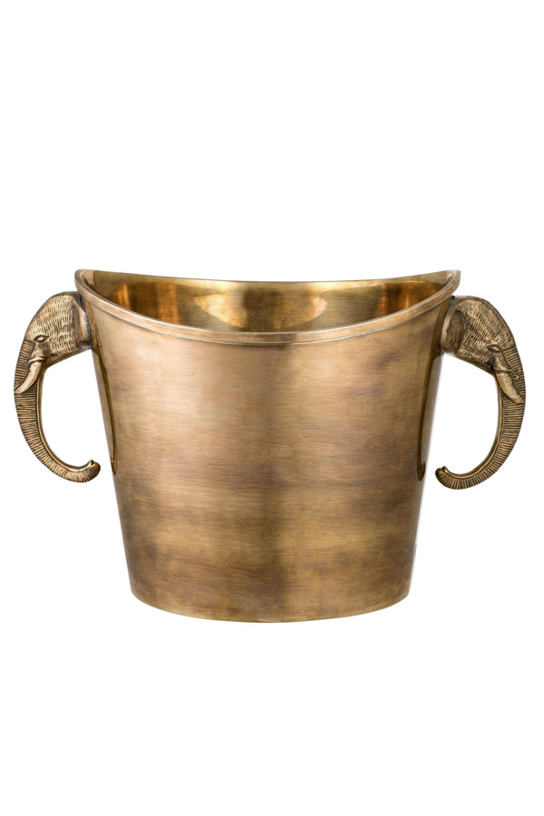 Brass Wine Cooler | Eichholtz Maharaja | Eichholtz Miami Modern Furniture