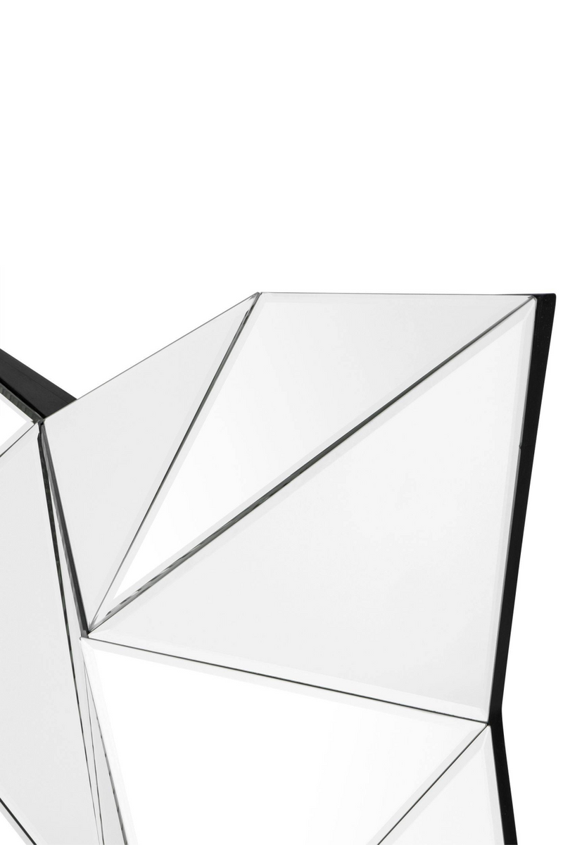 3D Triangle Faceted Wall Mirror | Eichholtz Boyton | Eichholtz Miami