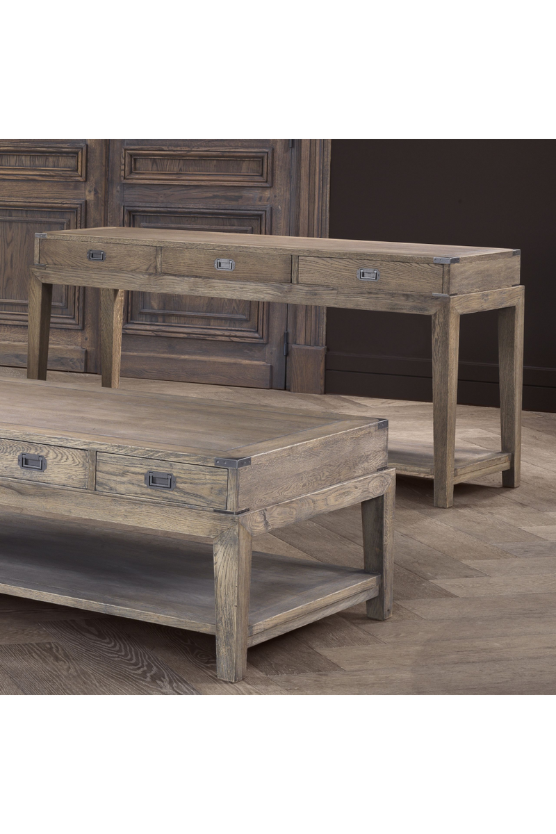 Wood Console Table | Eichholtz Military |