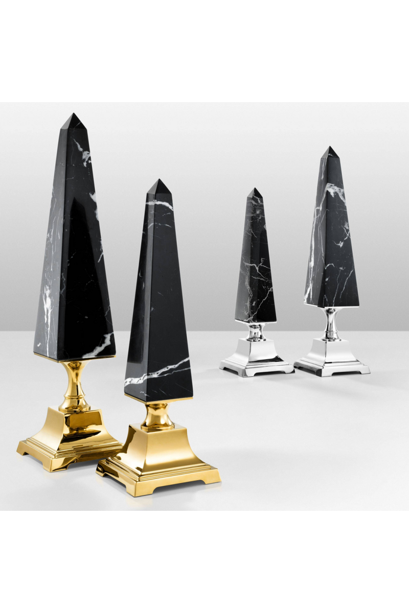 Black Marble Obelisk - S | Eichholtz Layford | Eichholtzmiami.com