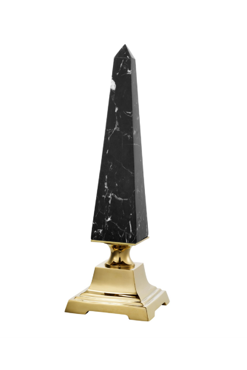 Black Marble Obelisk - S | Eichholtz Layford | Eichholtzmiami.com