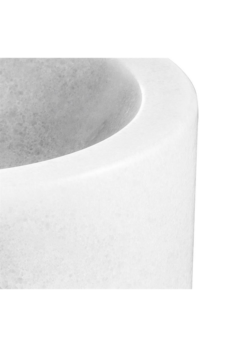 White Marble Bowl | Eichholtz Conex | Eichholtz Miami