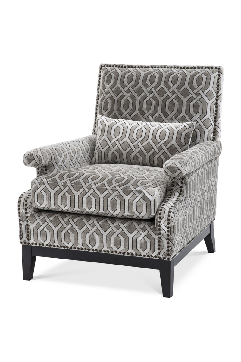 Patterned Design Lounge Chair | Eichholtz Goldoni | Eichholtzmiami.com