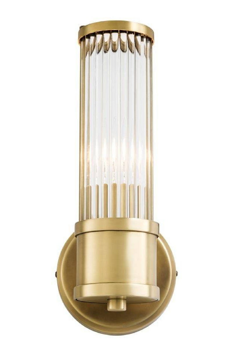 Single Gold Wall Lamp | Eichholtz Claridges | Eichholtzmiami.com
