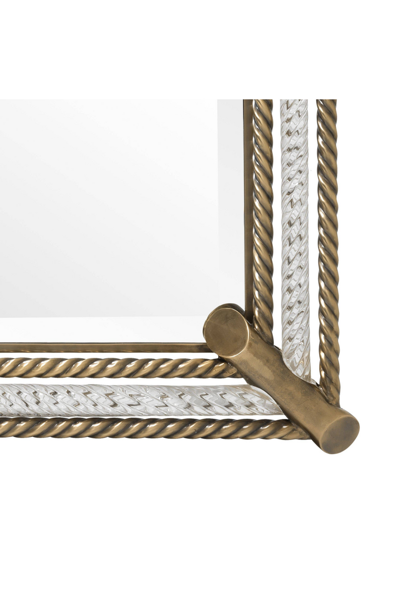 Brass Roped Frame Wall Mirror | Eichholtz Cantoni | Eichholtz Miami