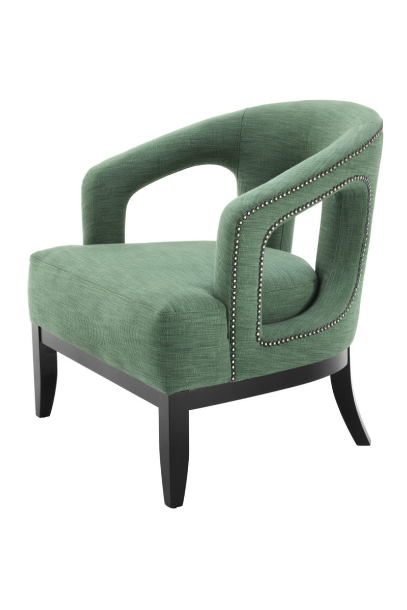 Studded Green Accent Chair | Eichholtz Adam | Eichholtzmiami.com