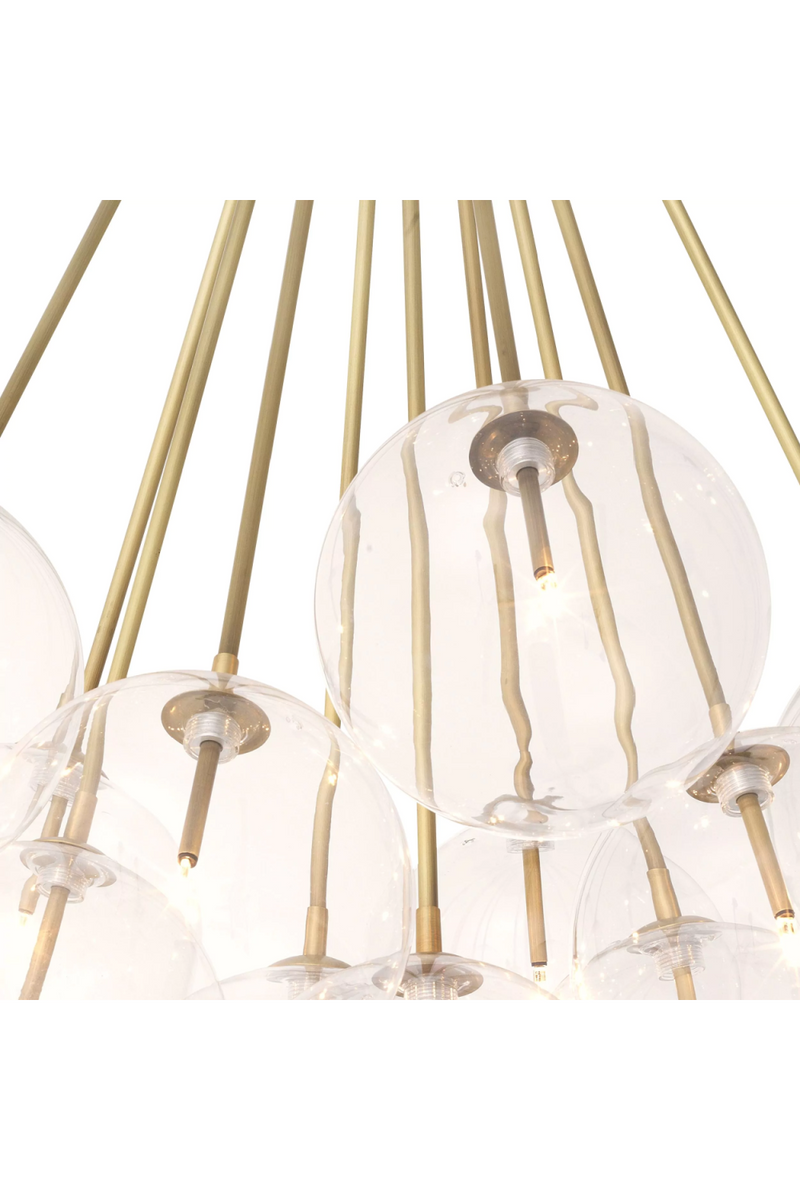Brass 11-Light Globe Ceiling Lamp | Eichholtz Molecule | Eichholtz Miami