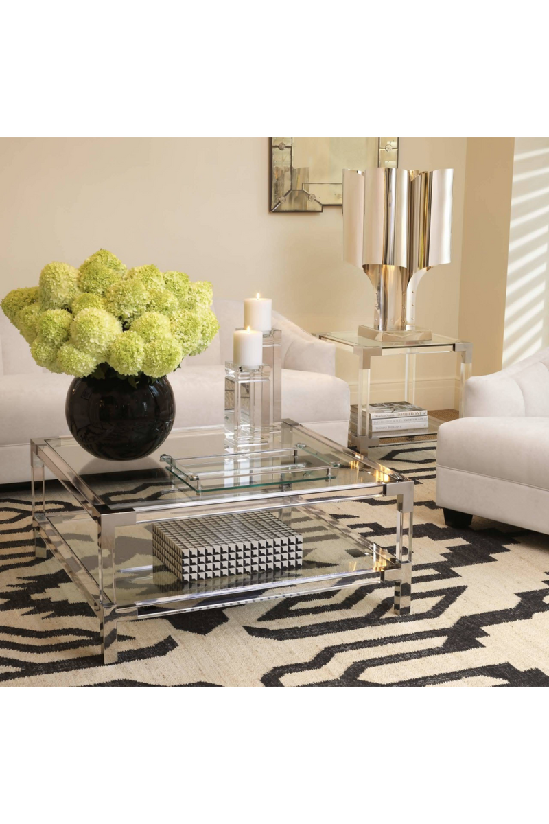 Acrylic Side Table | Eichholtz Royalton | Eichholtz Miami