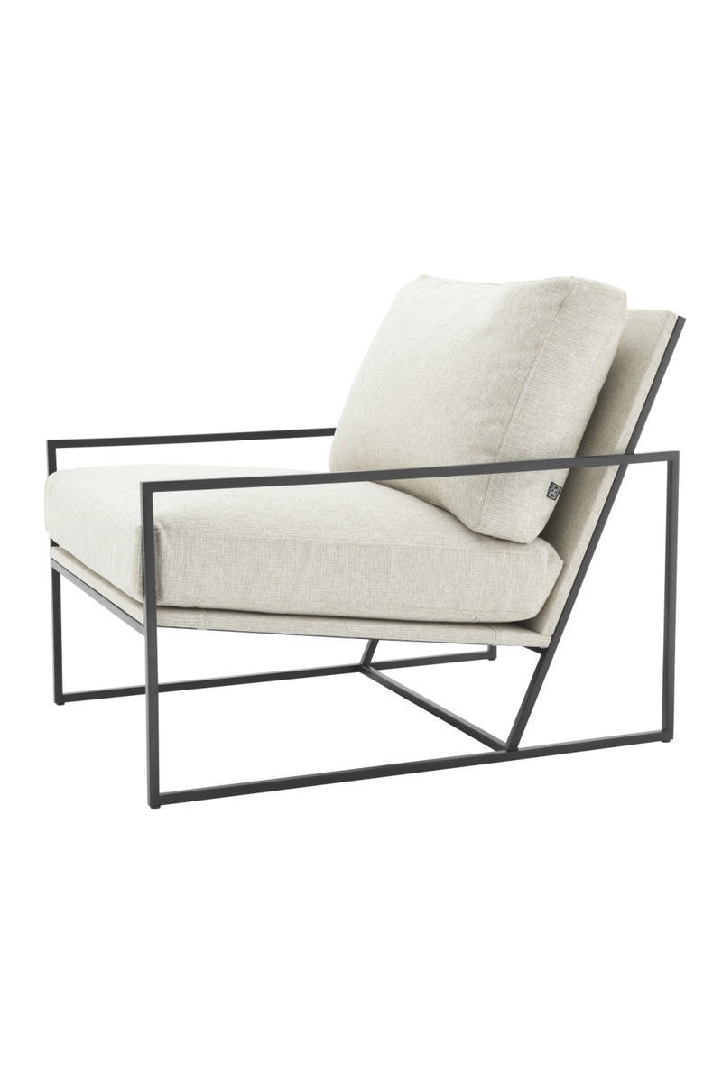 White Modern Minimalist Lounge Chair | Eichholtz Rowen | Eichholtzmiami.com