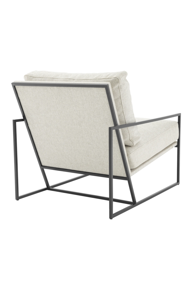 White Modern Minimalist Lounge Chair | Eichholtz Rowen | Eichholtzmiami.com