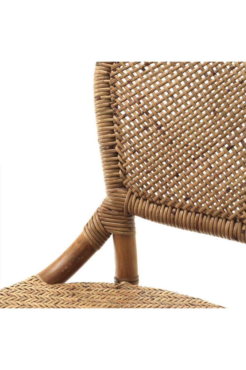 Honey Rattan Bar Stool | Eichholtz Colony |