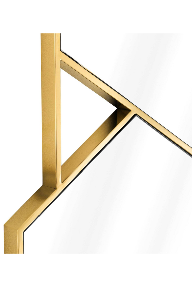 Gold Hexagon Trio Wall Mirror | Eichholtz Hexa | Eichholtz Miami