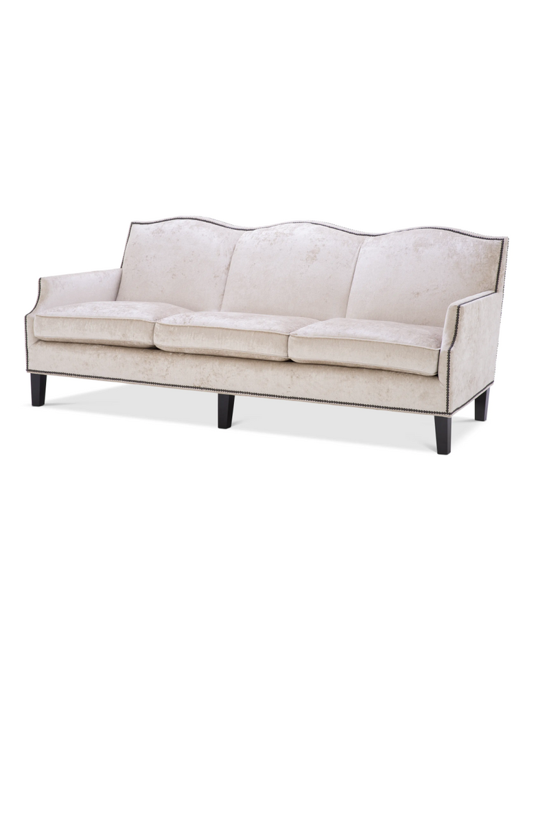 Off-White Studded Trim Sofa | Eichholtz Merlin | Eichholtzmiami.com
