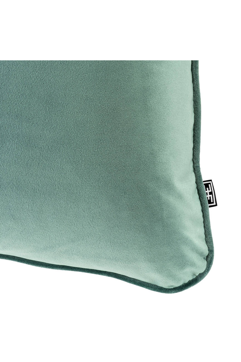 Square Velvet Turquoise Pillow | Eichholtz Roche | Eichholtz Miami