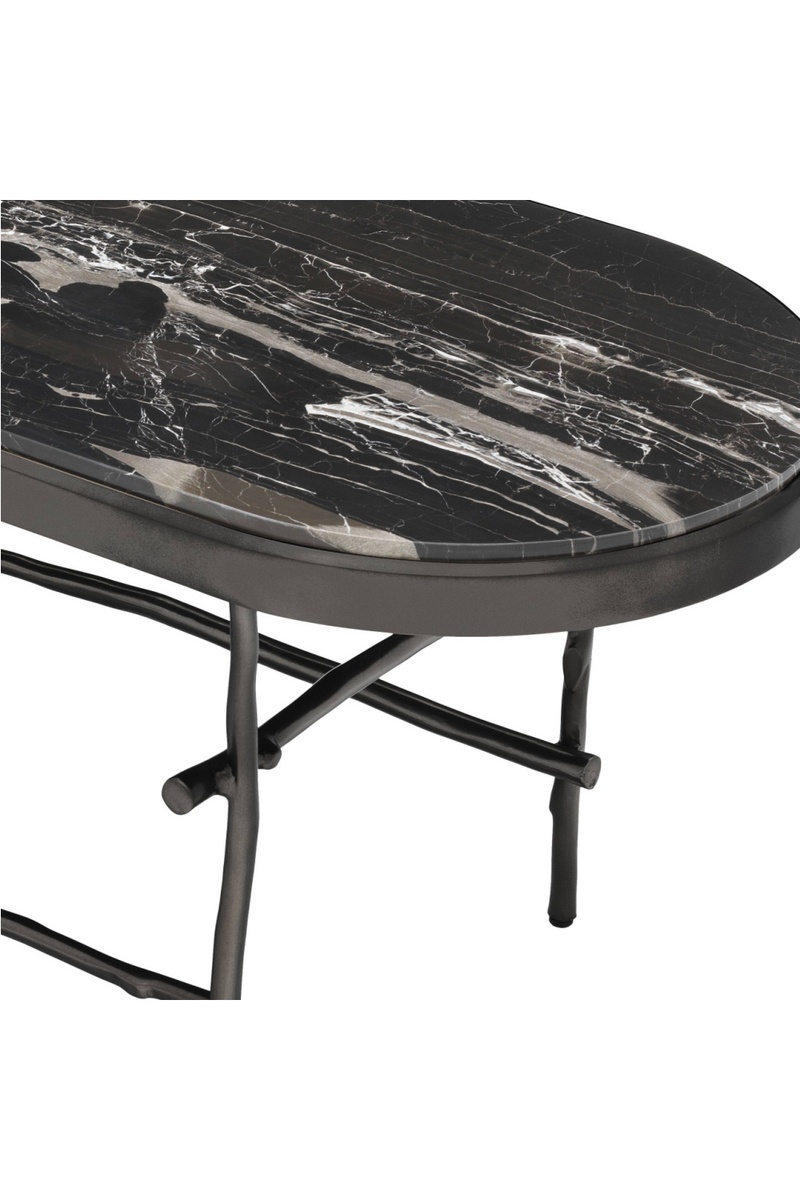 Oval Marble Top Coffee Table | Eichholtz Tomasso | Eichholtz Miami
