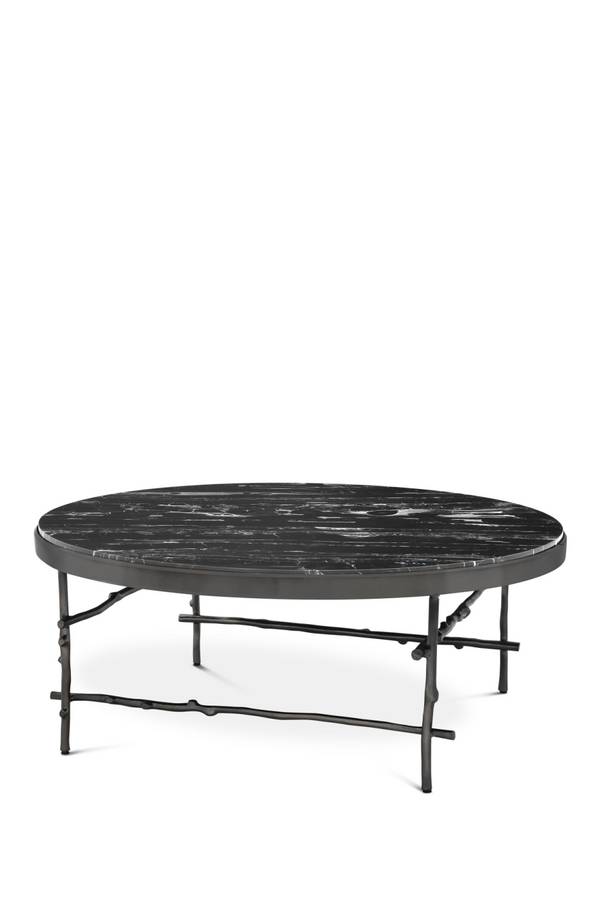 Round Marble Top Coffee Table | Eichholtz Tomasso | Eichholtz Miami