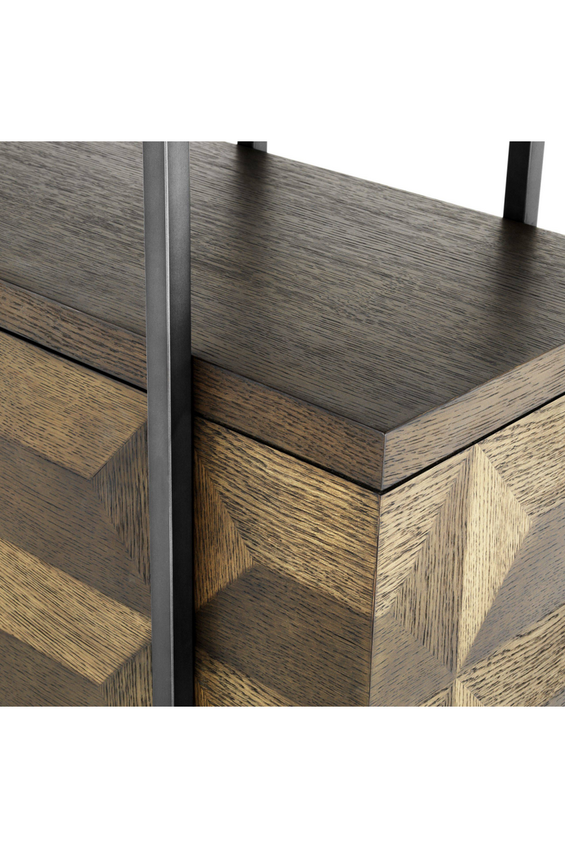 Modern Oak Cabinet with Doors | Eichholtz Gregorio |