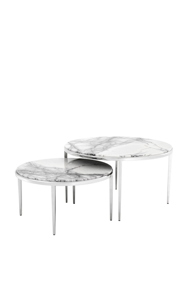 Marble Top Nesting Coffee Table | Eichholtz Fredo | Eichholtz Miami