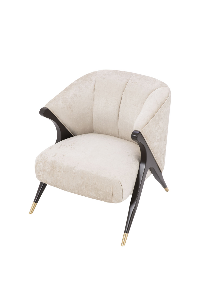 Off-White Upholstered Barrel Chair | Eichholtz Pavone | Eichholtzmiami.com