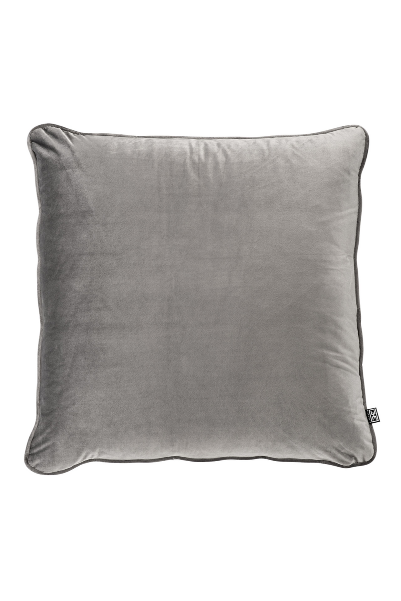 Gray Velvet Pillow | Eichholtz Roche | Eichholtz Miami