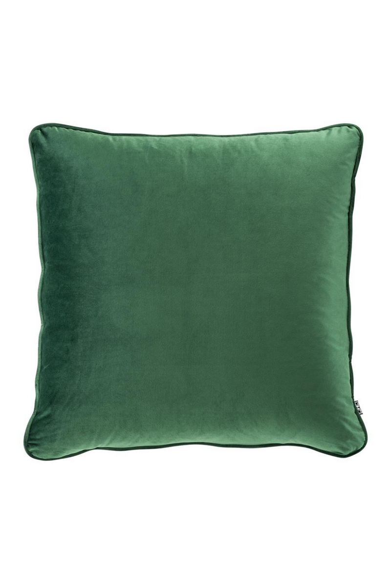 Square Green Velvet Pillow | Eichholtz Roche | Eichholtz Miami