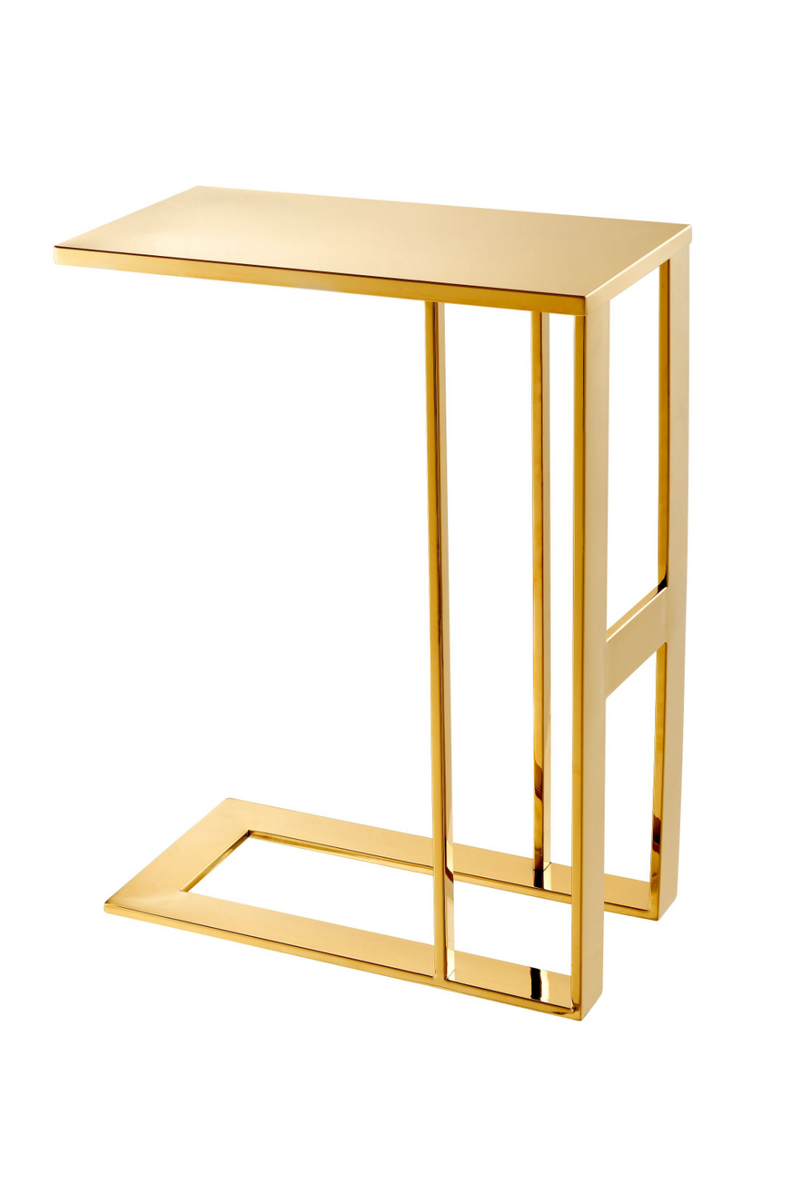 Gold C-Shaped Side Table | Eichholtz Pierre | Eichholtzmiami.com
