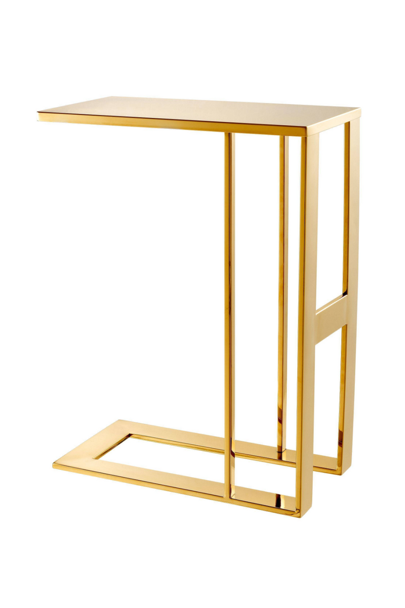 Gold C-Shaped Side Table | Eichholtz Pierre | Eichholtzmiami.com