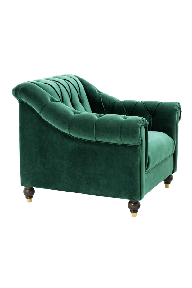 Tufted Green Accent Chair | Eichholtz Brian | Eichholtzmiami.com