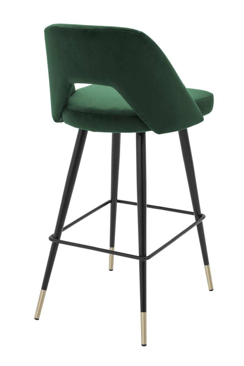 Green Velvet Bar Stool | Eichholtz Avorio |