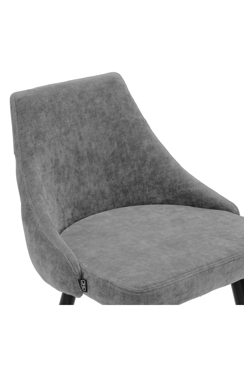 Gray Upholstered Bar Stool | Eichholtz Cedro |