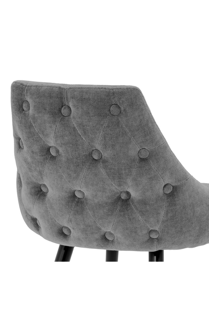 Gray Upholstered Counter Stool | Eichholtz Cedro | Eichholtz Miami