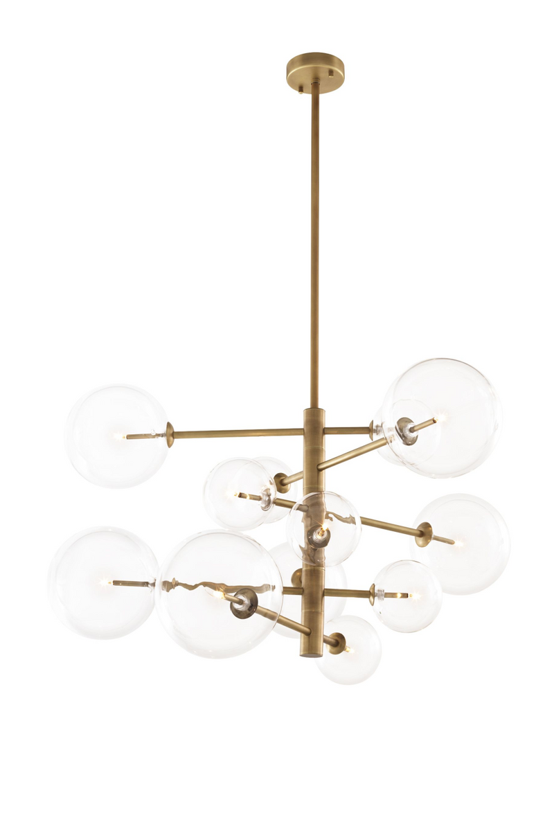 Brass Sputnik Chandelier | Eichholtz Argento S | Eichholtz Miami