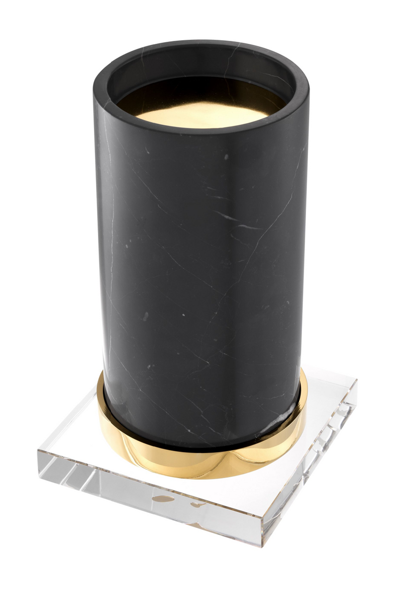 Black Marble Candle Holder | Eichholtz Whitby | Eichholtz Miami