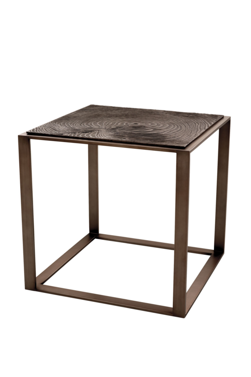 Square Bronze Side Table | Eichholtz Zino | Eichholtz Miami