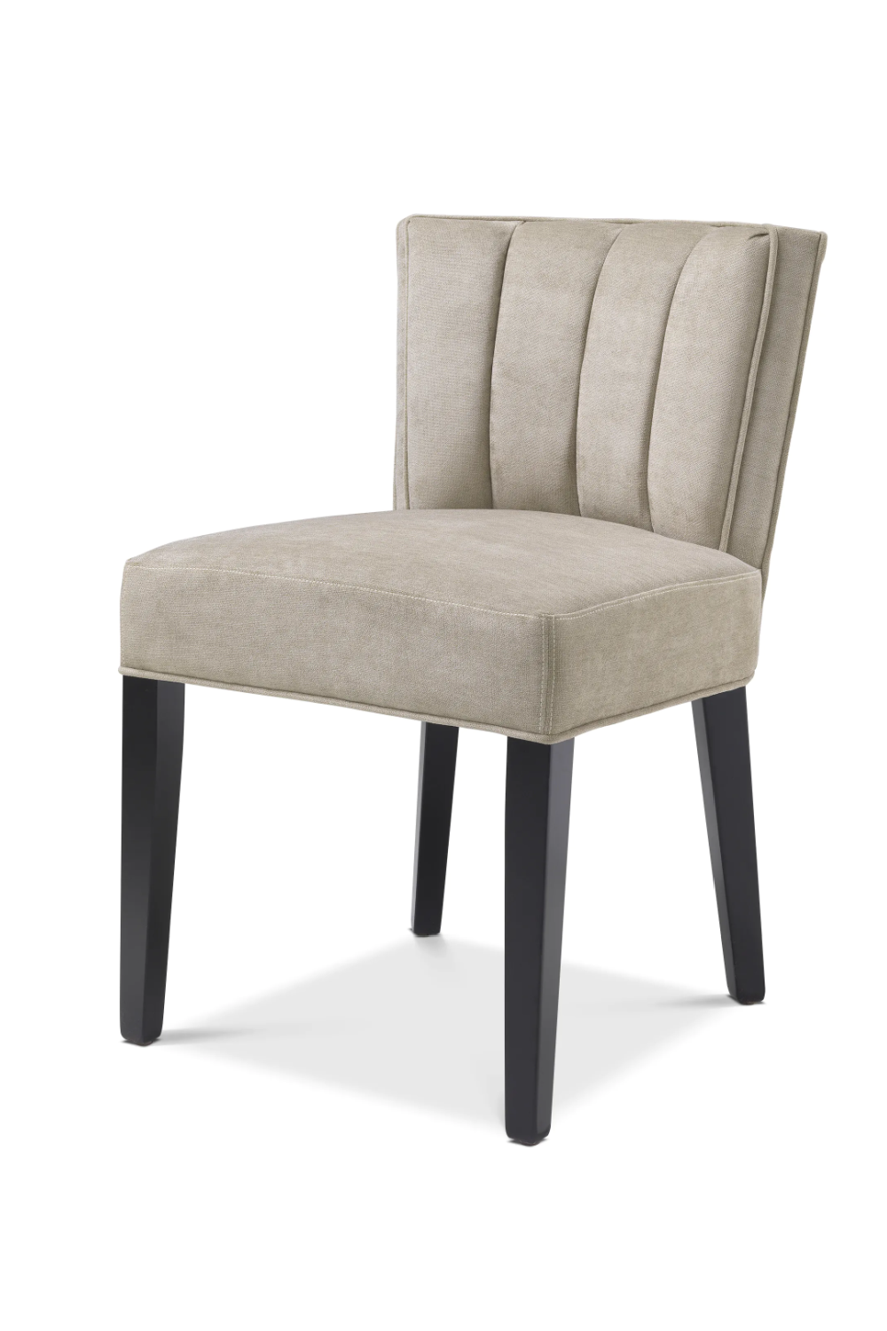 Retro velvet 2024 dining chairs